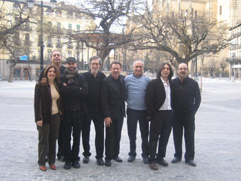 Nuevo Mester de Juglaría en la Plaza Mayor de Segovia (foto Araceli Prez)